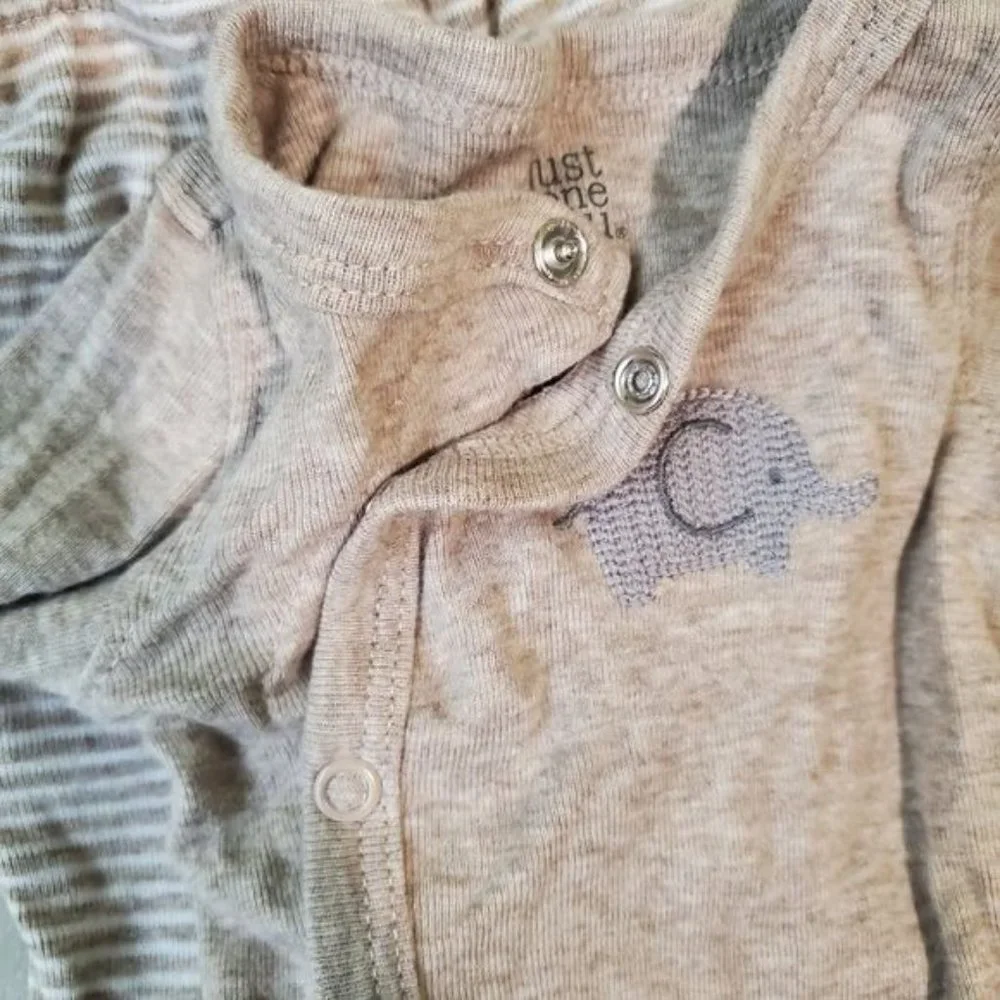 Newborn Bundle little Me footie, Just One You tracksuit, Gerber‎ bodysuit